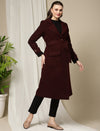Maternity Wool Wrap Coat