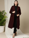 Maternity Wool Wrap Coat