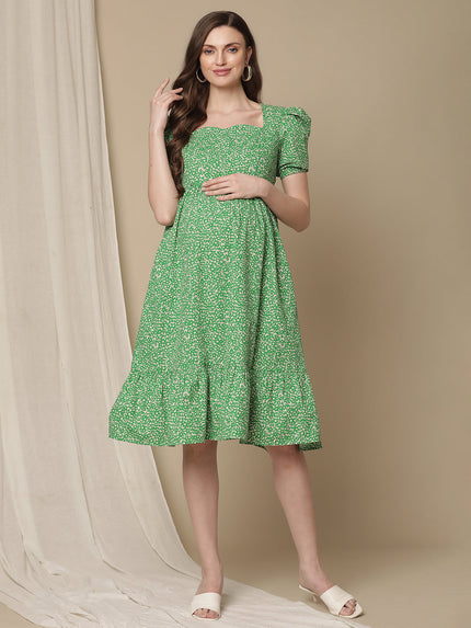 Mint Green Maternity Dress