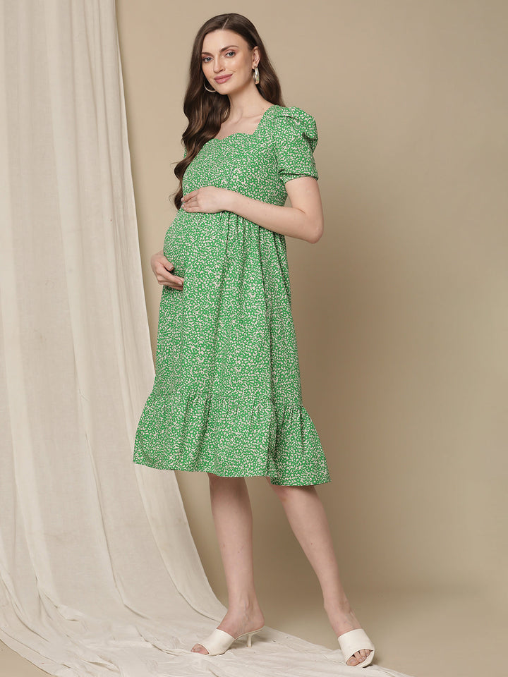 Mint Green Maternity Dress