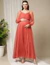 Pink Pregnancy Gown Dress
