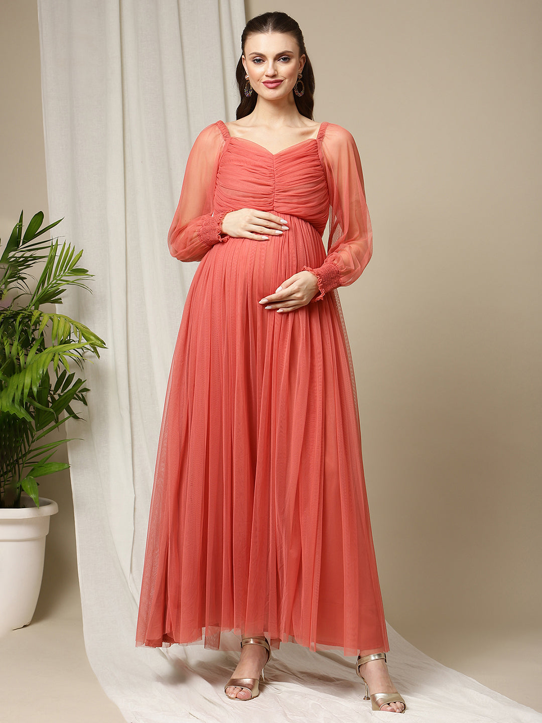 Gwenyth Maternity Gown for Photoshoot