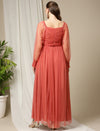 Pink Pregnancy Gown Dress