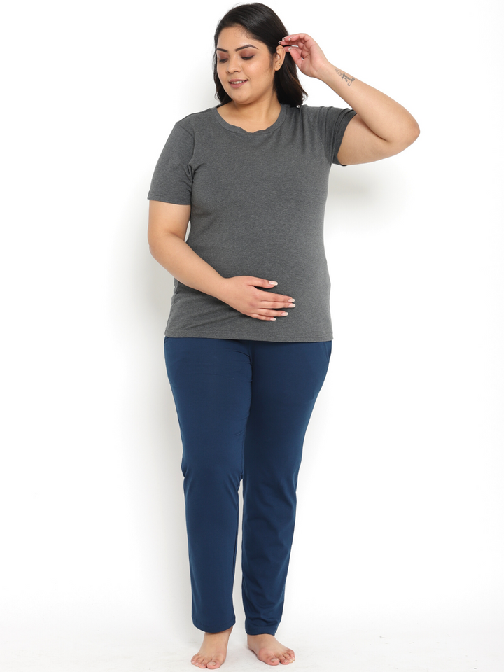 Plus Size Maternity Casual Pants