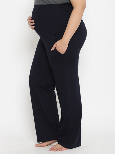 The Mom Store Comfy Belly Over Solid Maternity Track Pants  Olive Green  Online in India Buy at Best Price from FirstCrycom  11795308