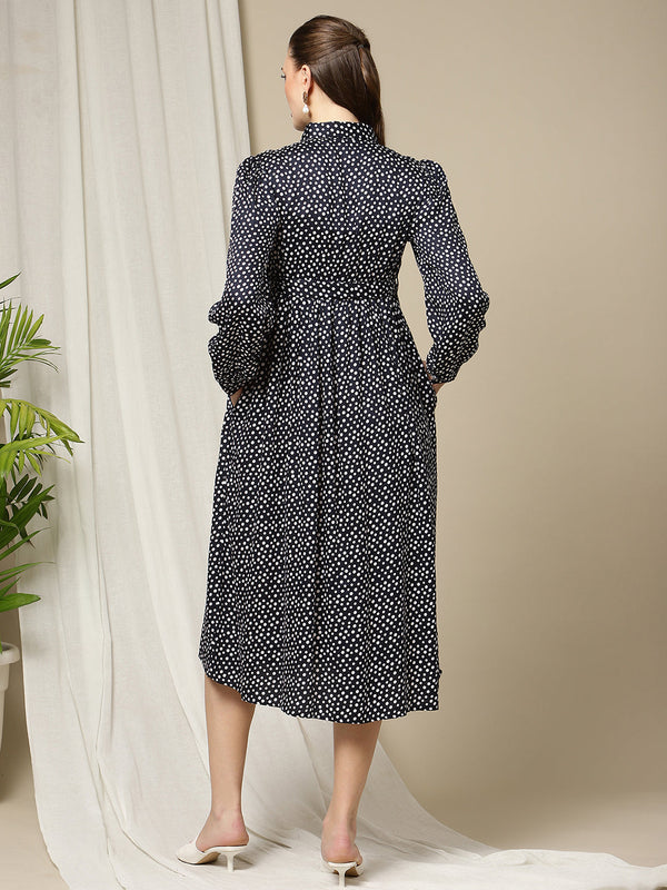 Polka Dot Maternity Dress