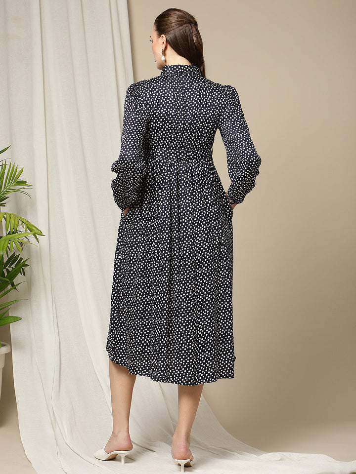 Polka Dot Maternity Dress