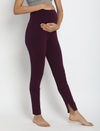 Purple Maternity Leggings