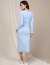 Maternity Casual Lounge Dress- Blue