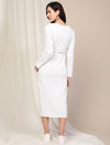Maternity Casual Lounge Dress- White