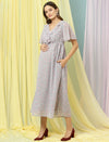 Ruffle Maternity Dress