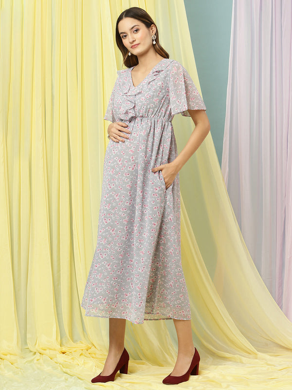 Ruffle Feeding Dress