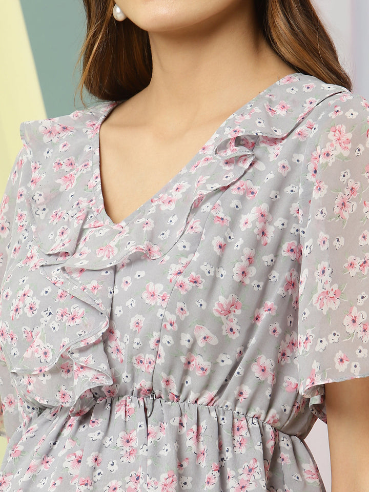 Ruffle Feeding Dress