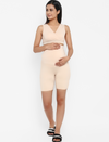 Maternity Cycling Shorts - Beige