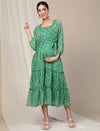 Green Maternity Dress