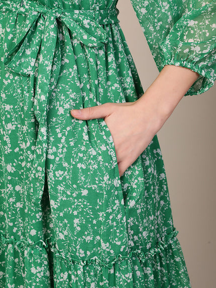 Green Maternity Dress