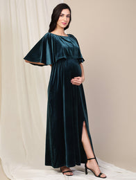 Velvet Pregnancy Dress