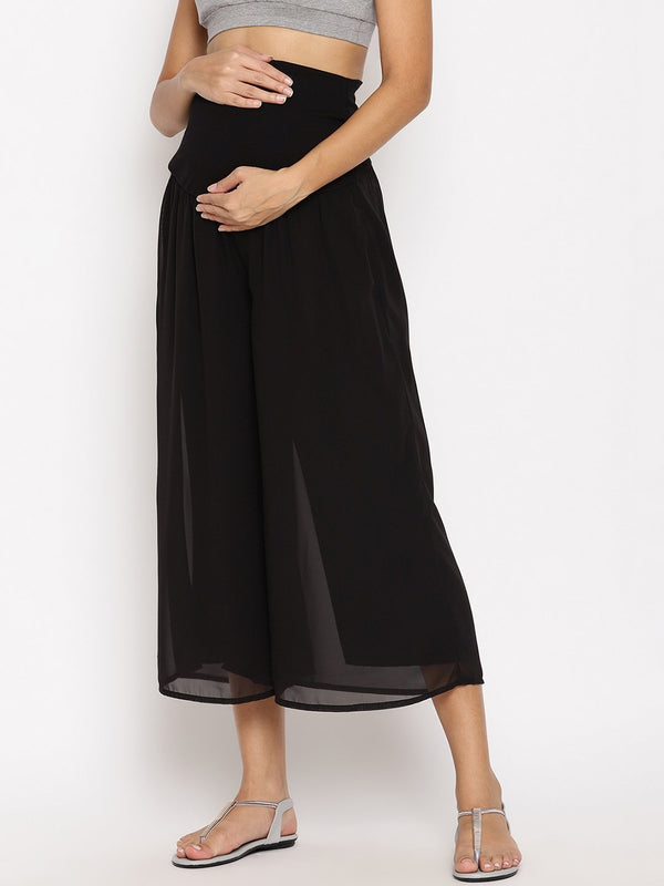 Overbelly Maternity Culotte Pants