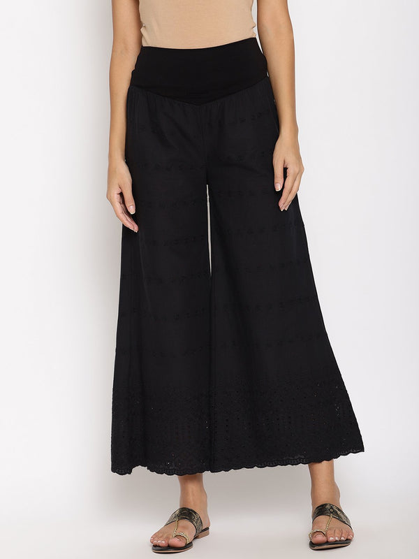 Maternity Cotton Palazzo Pants