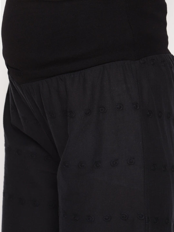 Maternity Cotton Palazzo Pants