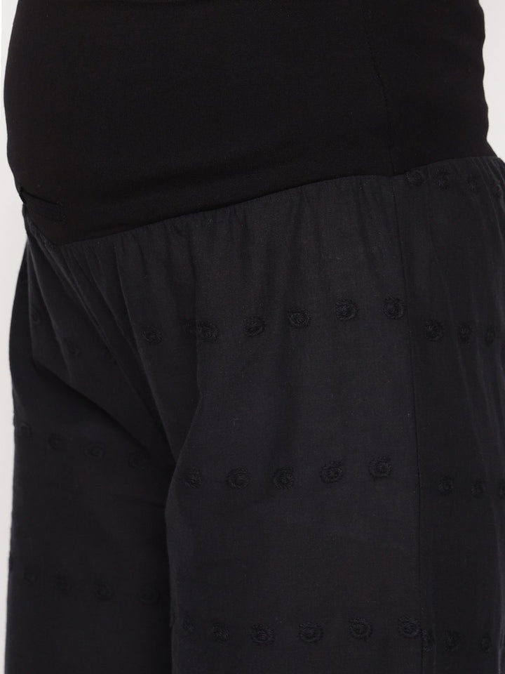 Maternity Cotton Palazzo Pants