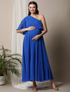 One Shoulder Maternity Photoshoot Gown