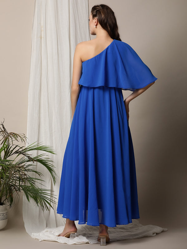 Cape Sleeve Maternity Dress