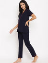 Front Open Maternity Pajama Set