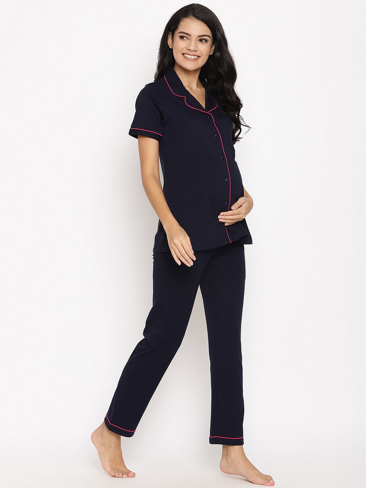 Comfortable Maternity Pajama Set