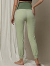 Maternity Matching Lounge Set- Hoodie with Jogger- Green