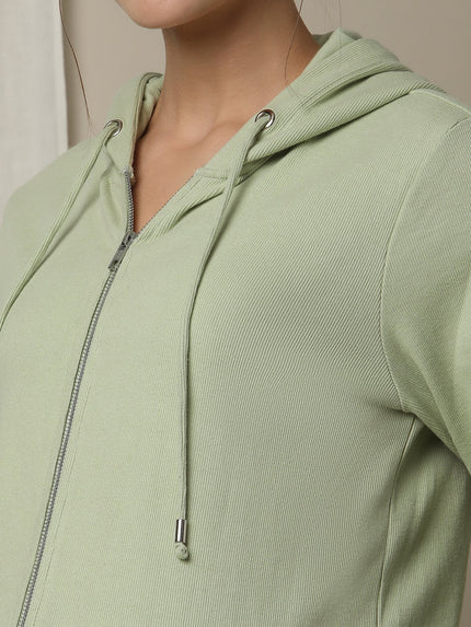 Maternity Matching Lounge Set- Hoodie with Jogger- Green