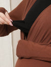 Nursing Friendly Maternity Dress