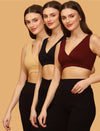 Full-coverage Wireless Maternity & Feeding Bra (pack of 3)- BNW